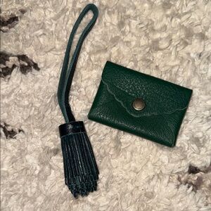 Portland Leather Tassel and Mini Wallet